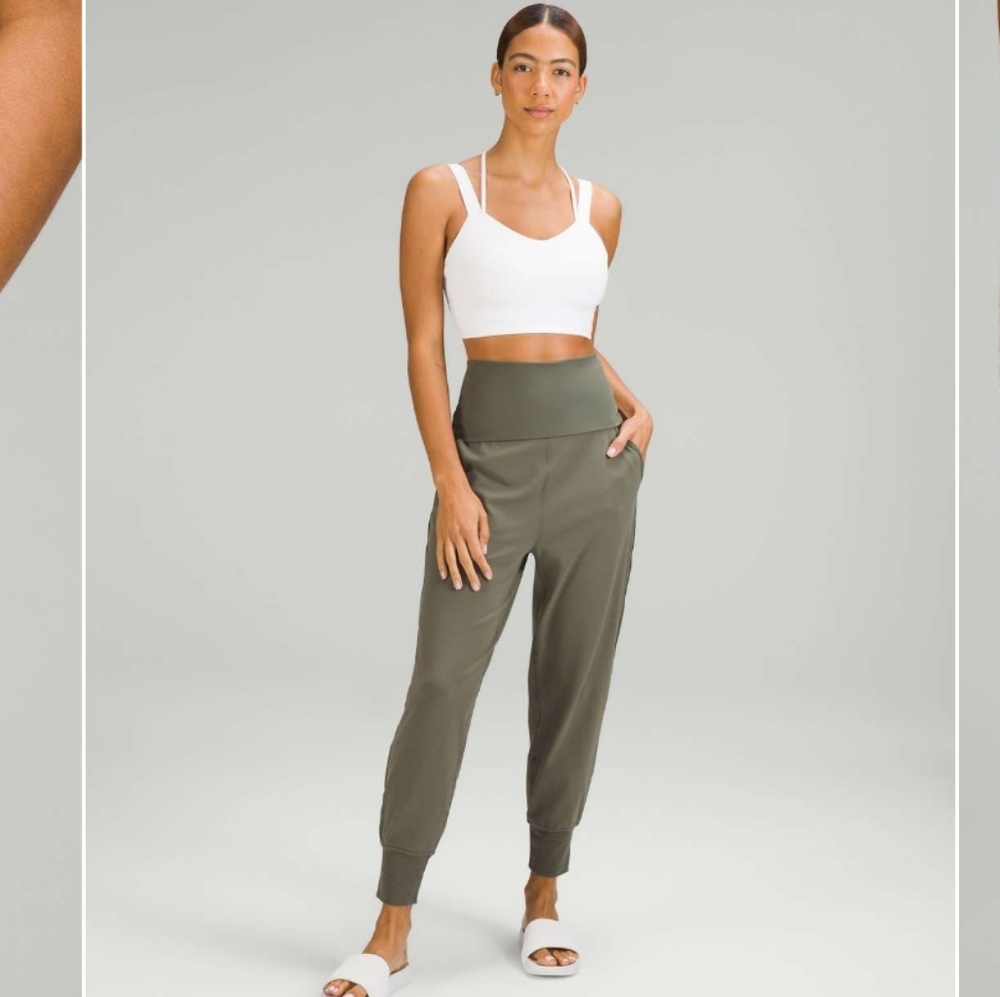 Lululemon Align Super High Waisted Jogger Carob Brown